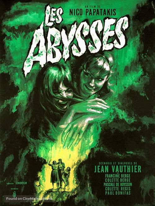 Les abysses - French Movie Poster