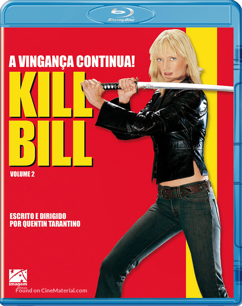 Kill Bill: Vol. 2 - Brazilian Blu-Ray movie cover