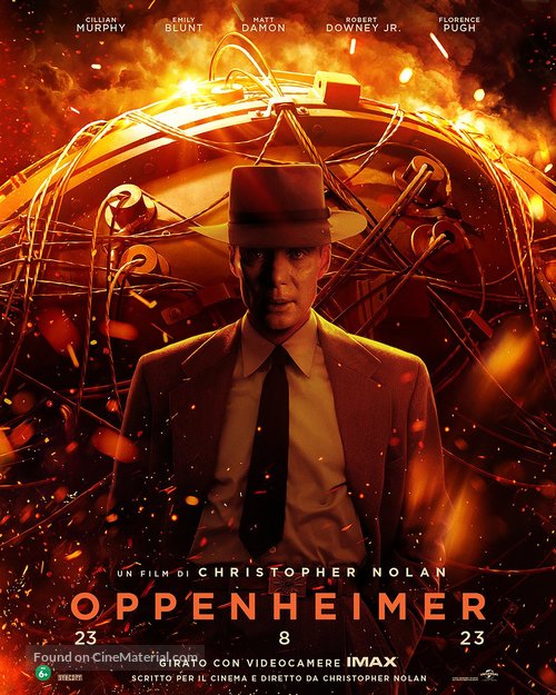 Oppenheimer - Italian Movie Poster