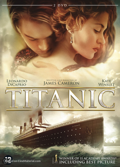 Titanic - Dutch DVD movie cover