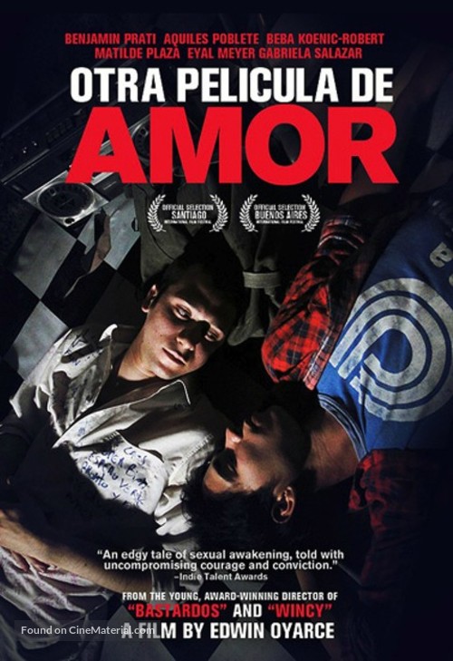 Otra pel&iacute;&shy;cula de amor - Chilean Movie Poster