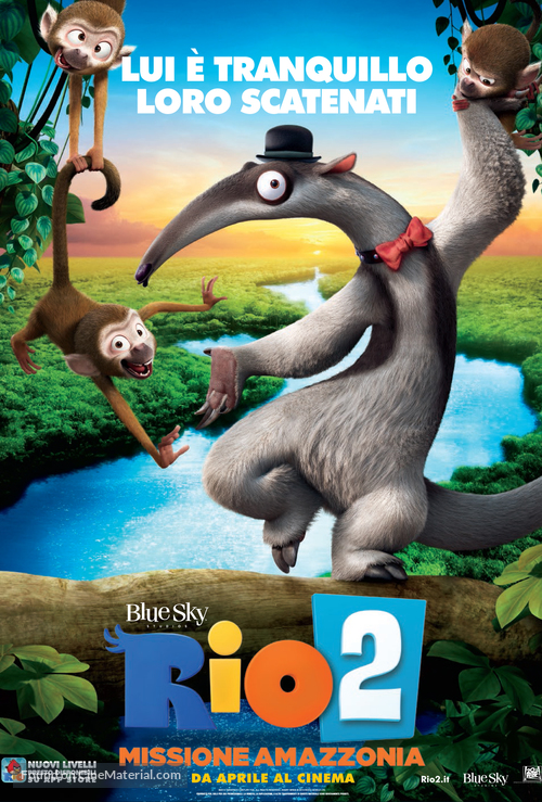 Rio 2 - Italian Movie Poster