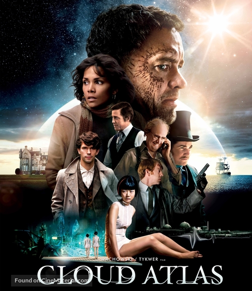 Cloud Atlas - German Blu-Ray movie cover