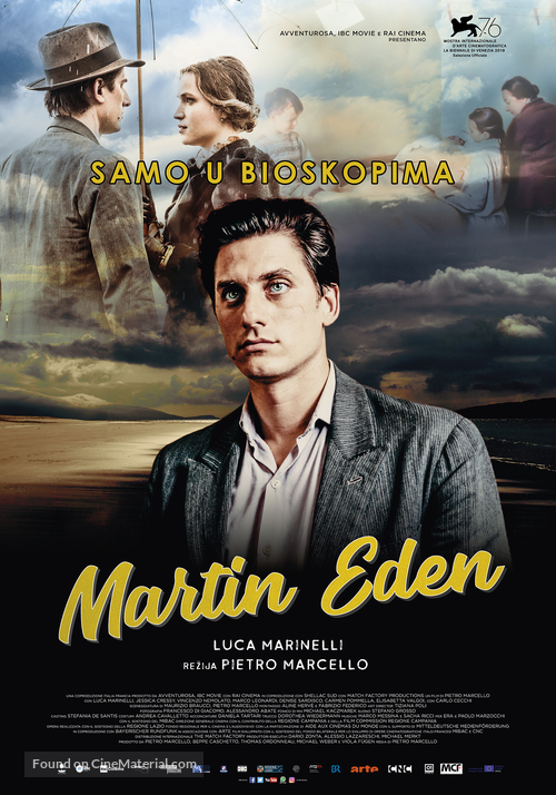 Martin Eden - Serbian Movie Poster