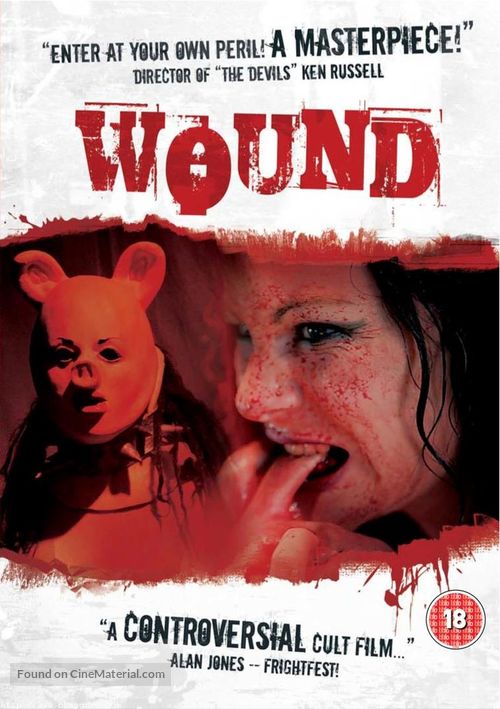 Wound - British DVD movie cover