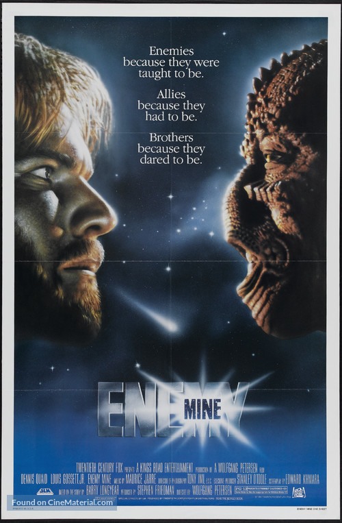 Enemy Mine (1985) movie poster