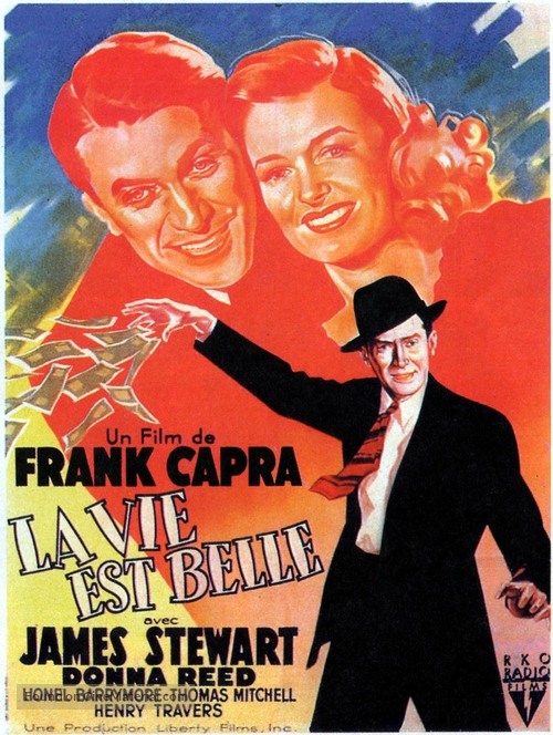 It&#039;s a Wonderful Life - French Movie Poster