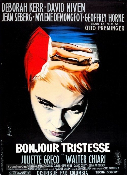 Bonjour tristesse - French Movie Poster