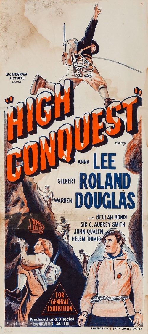 High Conquest - Australian Movie Poster