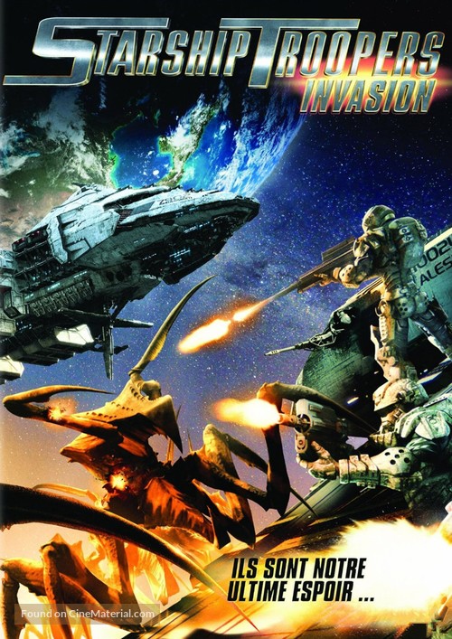 Starship Troopers: Invasion - French DVD movie cover