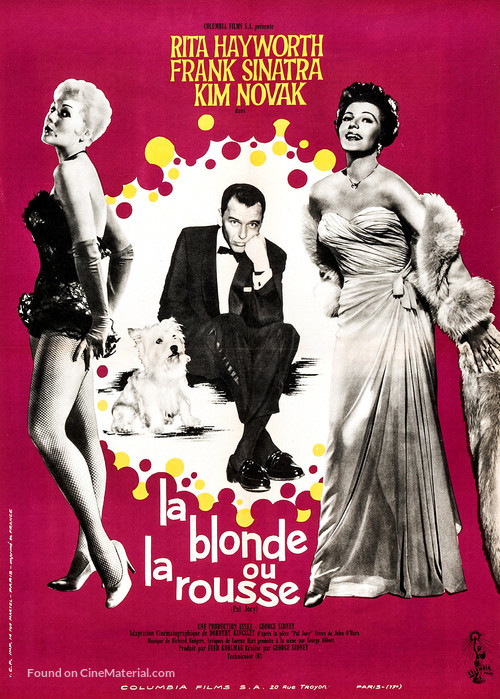 Pal Joey - French Movie Poster