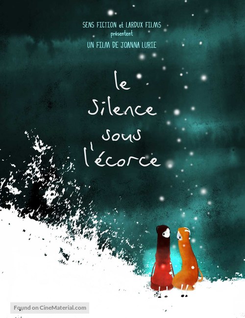 Le silence sous l&#039;&eacute;corce - French Movie Poster