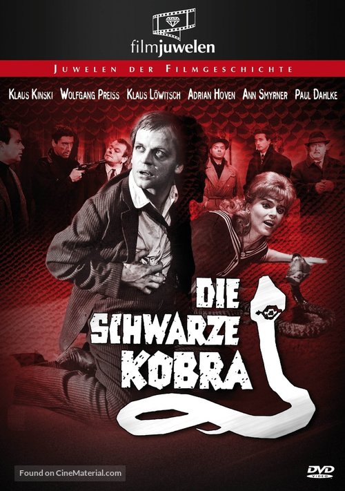 Die schwarze Kobra - German Movie Cover