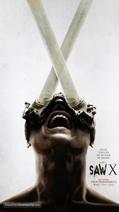 Saw X - French Movie Poster