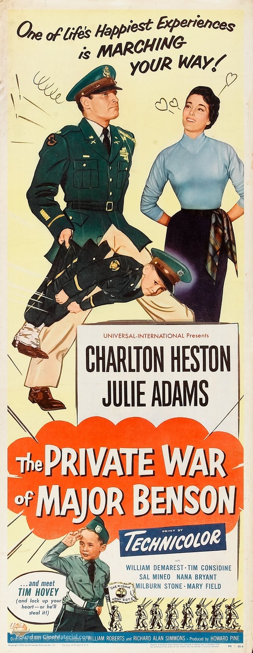 The Private War of Major Benson - Movie Poster