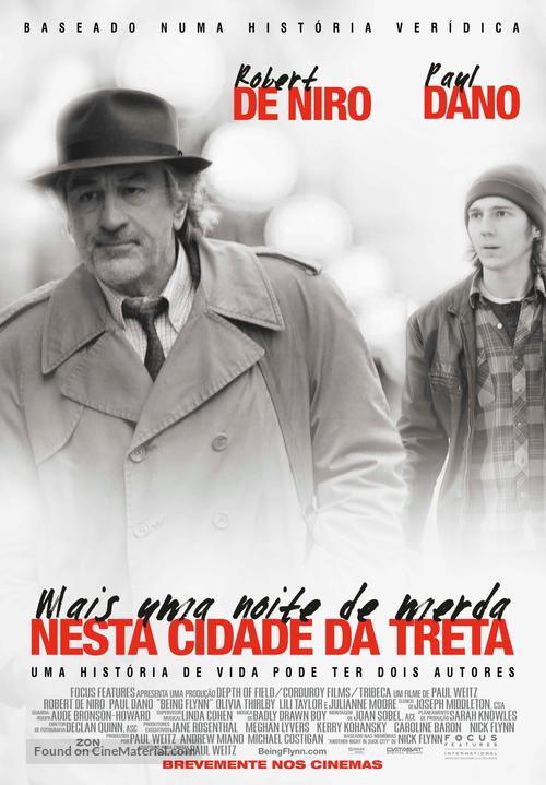 Being Flynn - Portuguese Movie Poster