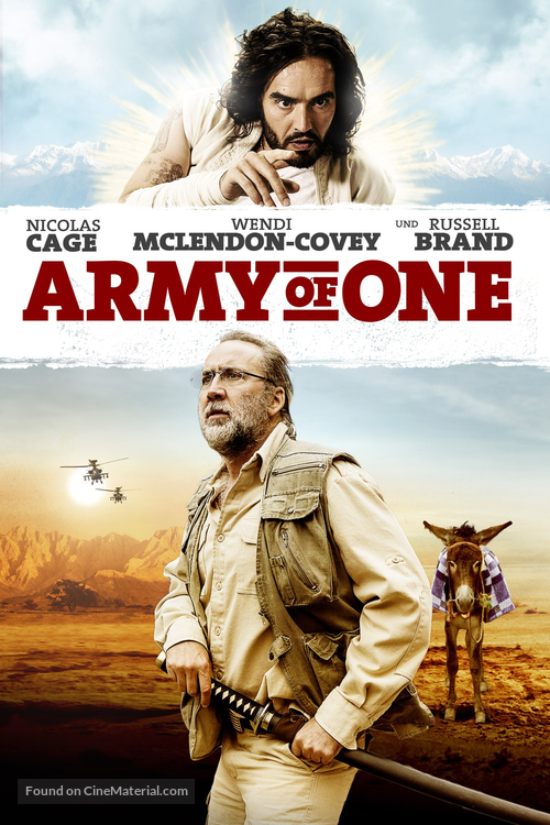 Army of One - German Movie Cover