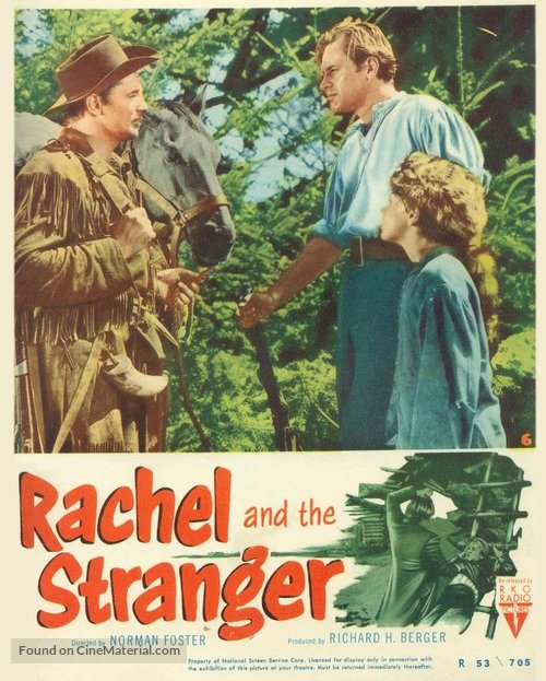 Rachel and the Stranger - Re-release movie poster
