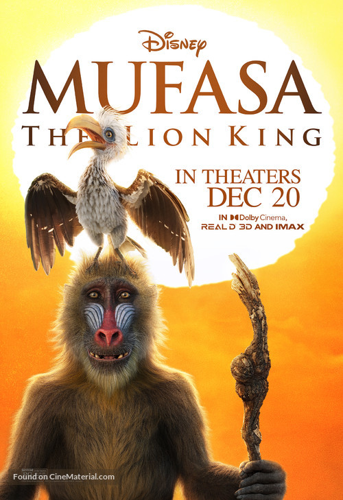 Mufasa: The Lion King - Movie Poster