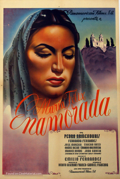 Enamorada - Mexican Movie Poster