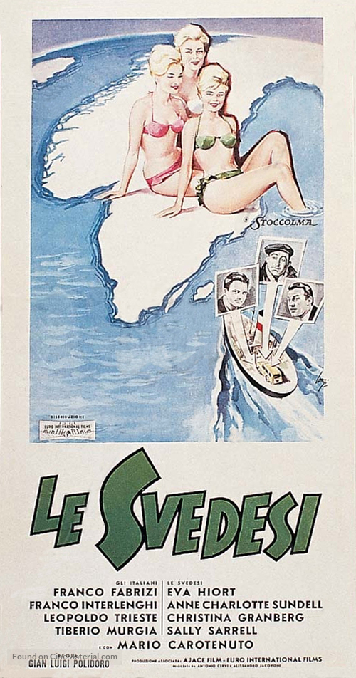 Le svedesi - Italian Movie Poster