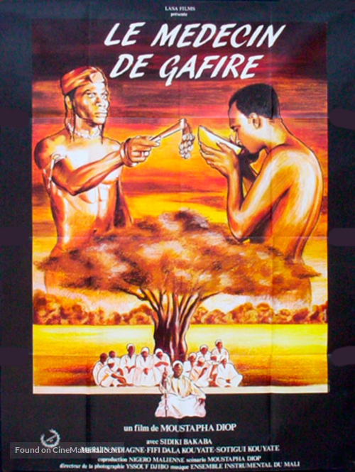 Le m&eacute;decin de Gafire - French Movie Poster