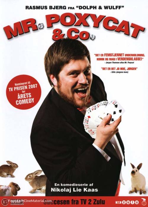 &quot;Mr. Poxycat &amp; Co.&quot; - Danish DVD movie cover