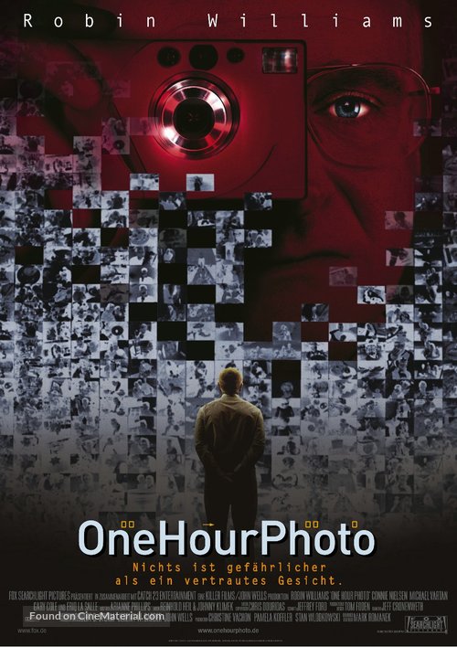 One Hour Photo - German Movie Poster