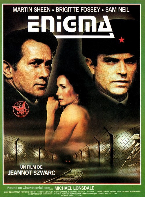 Enigma - French Movie Poster