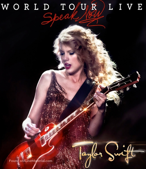 Taylor Swift: Speak Now World Tour Live - Blu-Ray movie cover