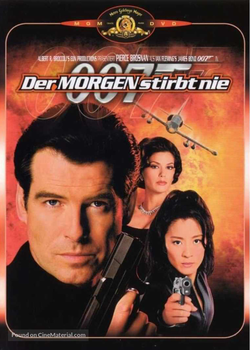 Tomorrow Never Dies - German Movie Cover