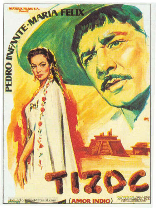 Tizoc - Spanish Movie Poster