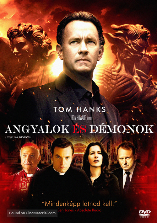 Angels &amp; Demons - Hungarian Movie Cover