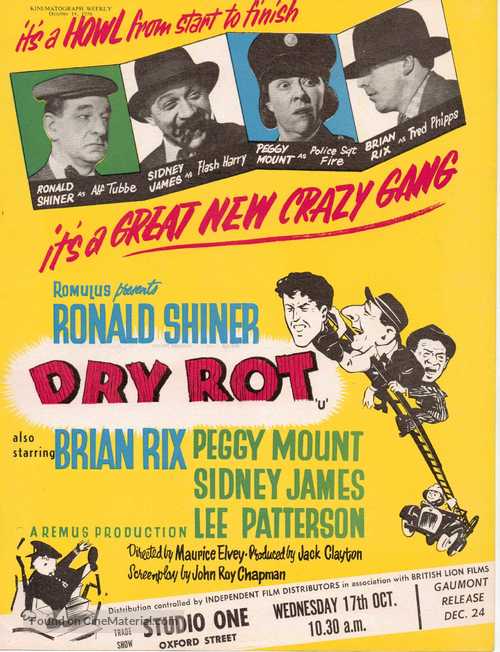 Dry Rot - British Movie Poster