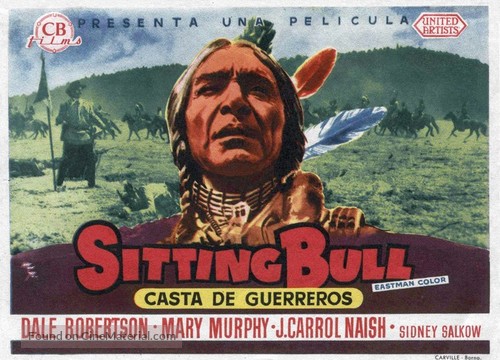 Sitting Bull - Spanish Movie Poster