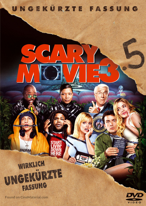 Scary Movie 3 - German DVD movie cover