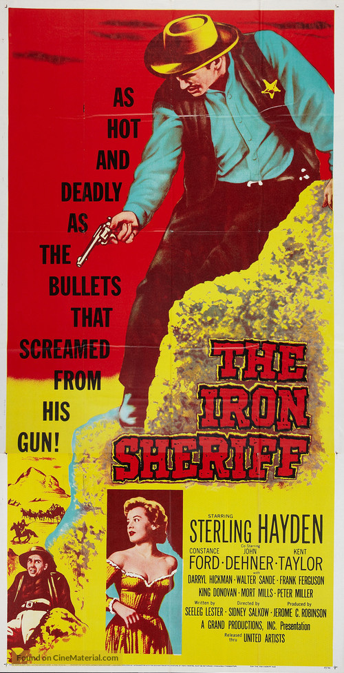 The Iron Sheriff - Movie Poster