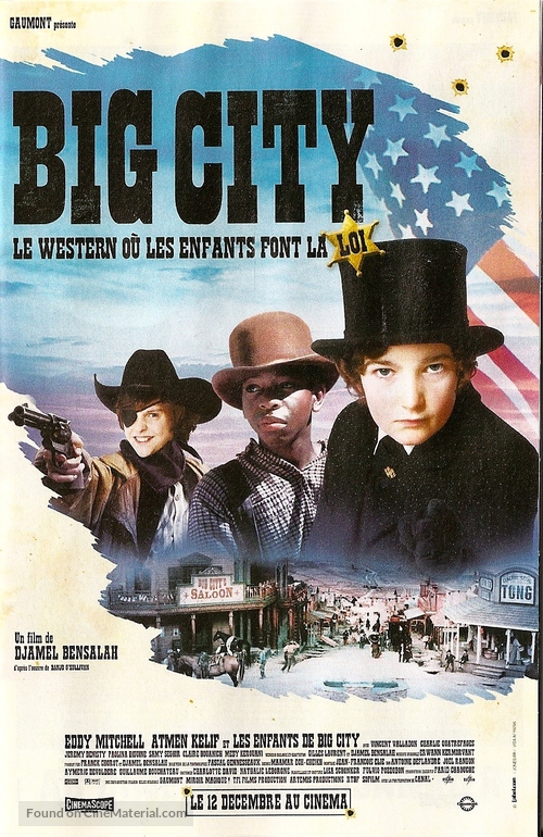 Big City - French poster