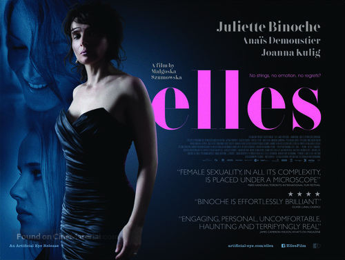 Elles - British Movie Poster