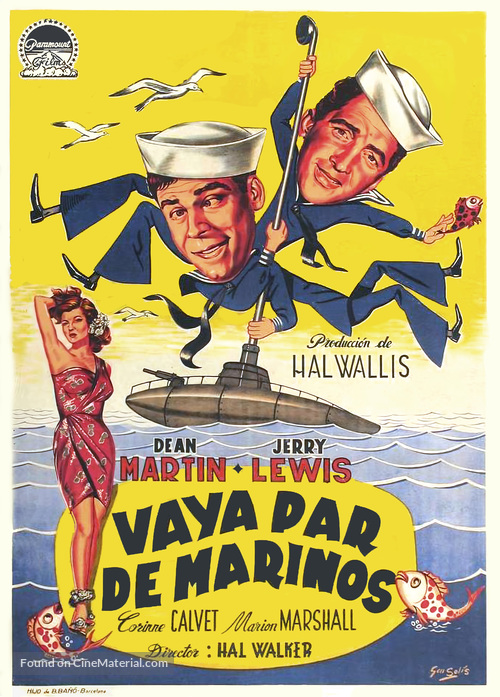 Sailor Beware - Spanish Movie Poster