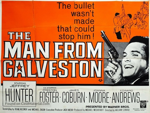 The Man from Galveston - British Movie Poster