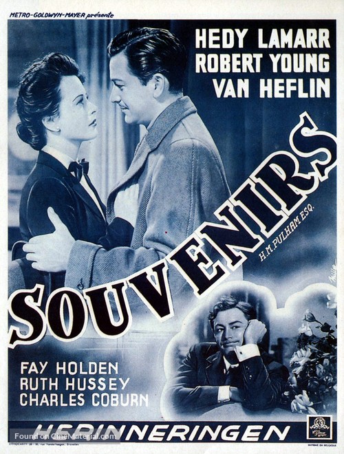 H.M. Pulham, Esq. - Belgian Movie Poster