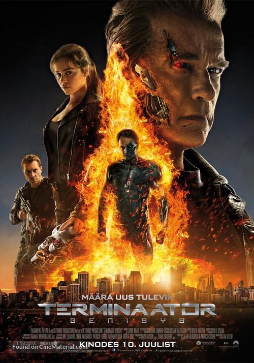 Terminator Genisys - Estonian Movie Poster