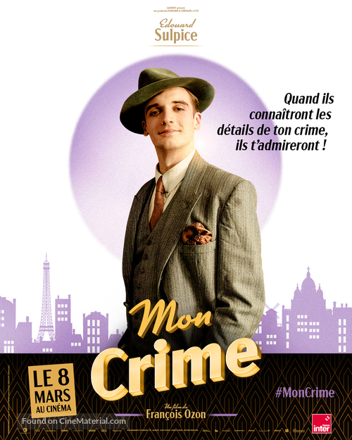 Mon crime - French Movie Poster