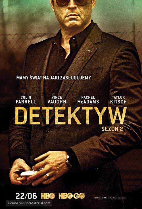 &quot;True Detective&quot; - Polish Movie Poster