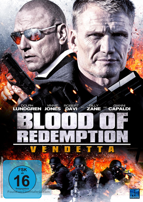 Blood of Redemption - German DVD movie cover