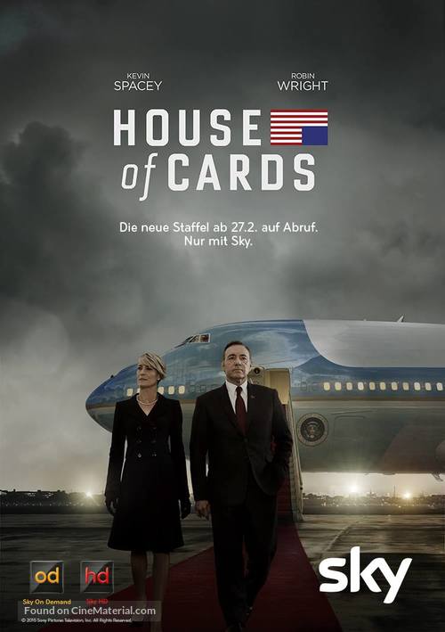 &quot;House of Cards&quot; - German Movie Poster