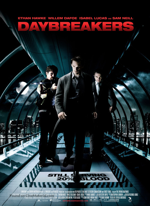 Daybreakers - Danish Movie Poster