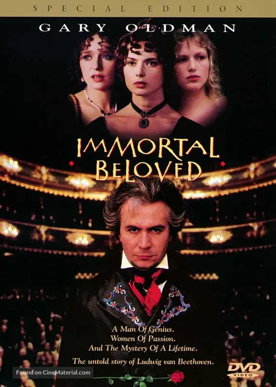 Immortal Beloved - DVD movie cover