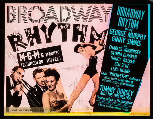 Broadway Rhythm - poster